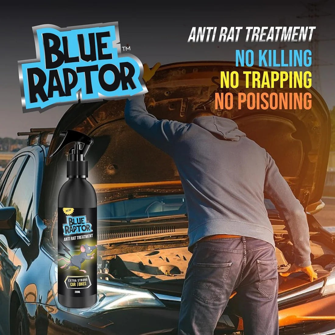 Rat Repellent Spray for Car 200ml